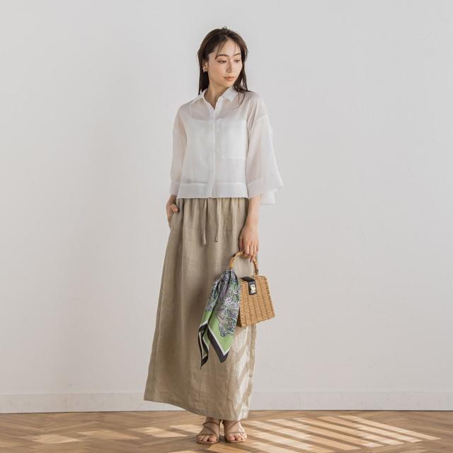 ドロワットロートレアモン（Droite lautreamont）/リネンギャザー