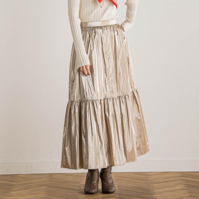 Droite lautreamont / ドロワットロートレアモン レジュールツイードセンタープレスパンツ Droite lautreamont &frasl; ドロワットロートレアモン レザーライクスカート