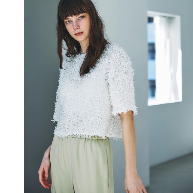 Droite lautreamont / ドロワットロートレアモン ショウセンモールインレーブラウス ドロワットロートレアモン（Droite lautreamont）/ショウセン