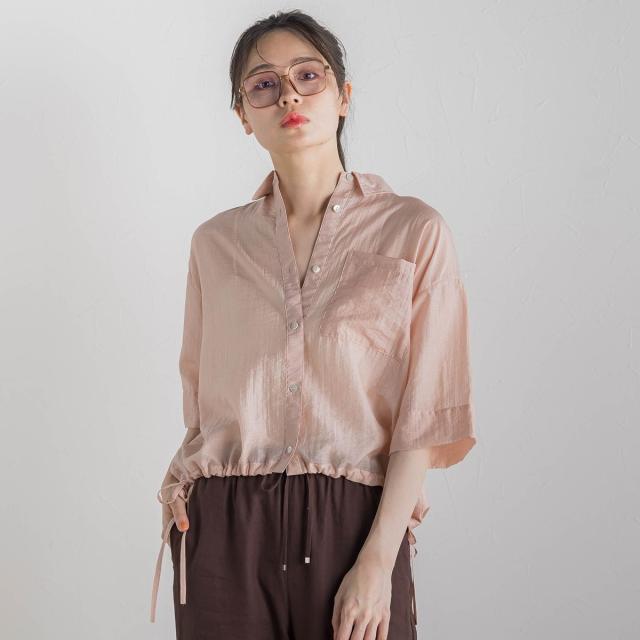 ドロワットロートレアモン（Droite lautreamont）/シアーシャツ≪手洗い可能≫