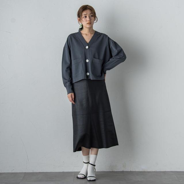ドロワットロートレアモン（Droite lautreamont）/Vネックカーディガン≪手洗い可能≫_18