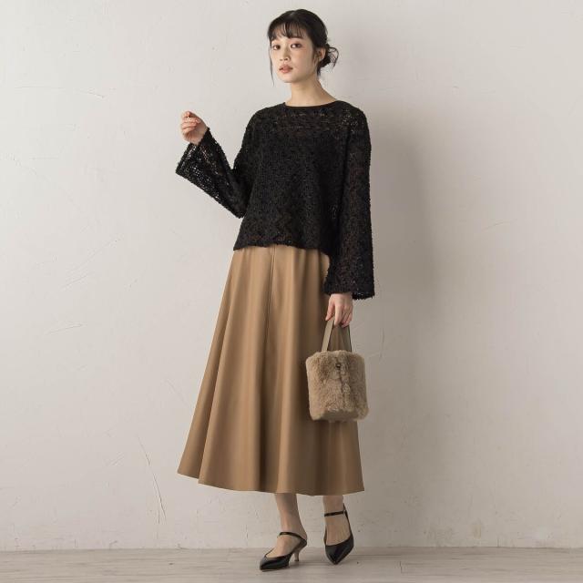 ドロワットロートレアモン（Droite lautreamont）/フェザーチュールモールブラウス≪手洗い可能≫_9