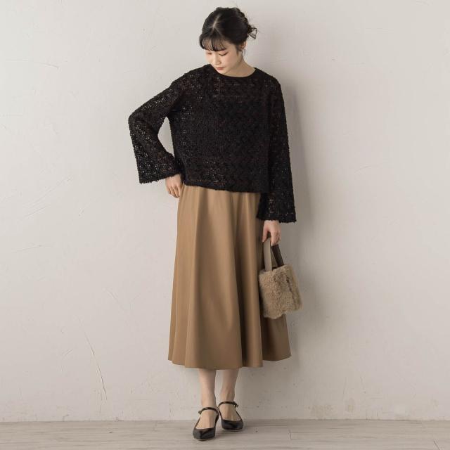 ドロワットロートレアモン（Droite lautreamont）/フェザーチュールモールブラウス≪手洗い可能≫_12
