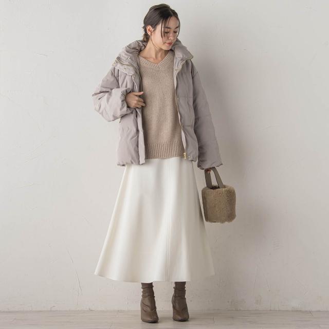 ドロワットロートレアモン（Droite lautreamont）/スパンコールVネックニット≪手洗い可能≫