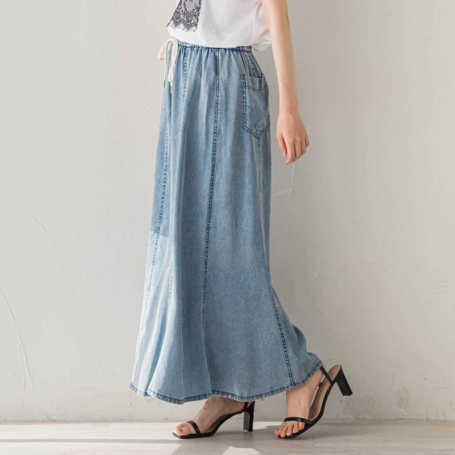 【NEW】ドロワットロートレアモン（Droite lautreamont）/Air DENIM マーメイドスカート_3