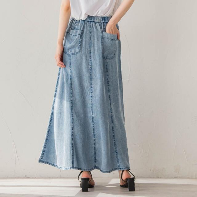 【NEW】ドロワットロートレアモン（Droite lautreamont）/Air DENIM マーメイドスカート_4
