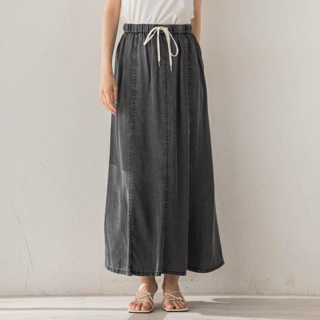【NEW】ドロワットロートレアモン（Droite lautreamont）/Air DENIM マーメイドスカート_8