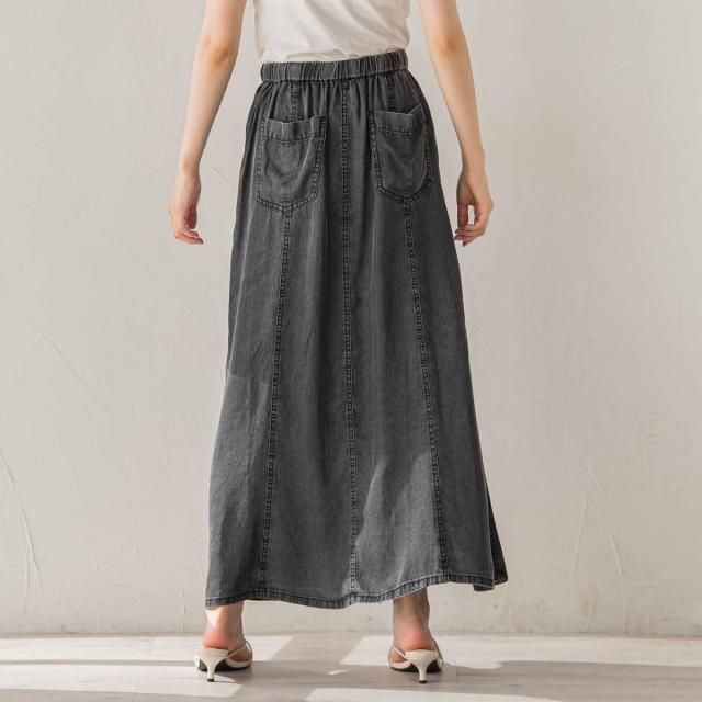 【NEW】ドロワットロートレアモン（Droite lautreamont）/Air DENIM マーメイドスカート_10