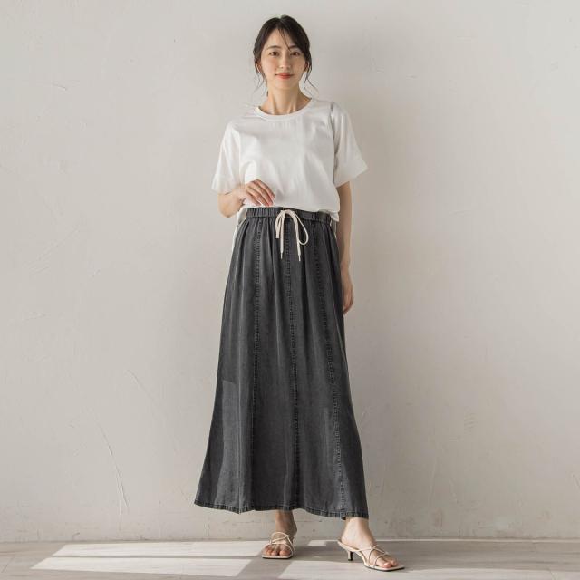 【NEW】ドロワットロートレアモン（Droite lautreamont）/Air DENIM マーメイドスカート_11