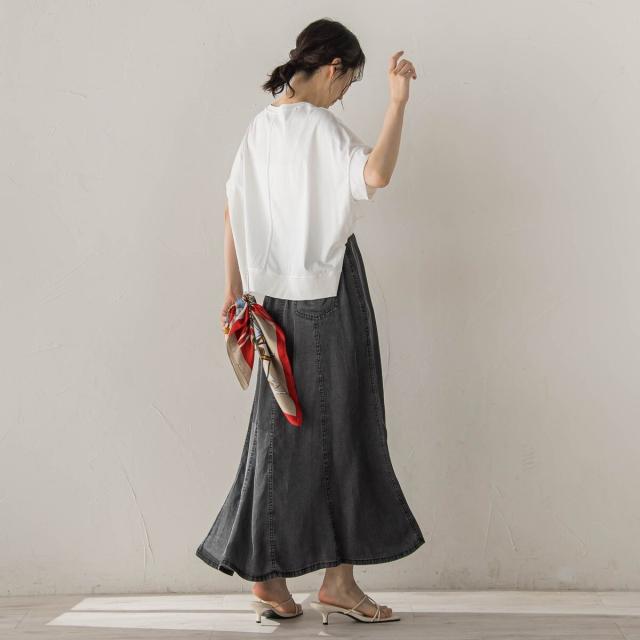 【NEW】ドロワットロートレアモン（Droite lautreamont）/Air DENIM マーメイドスカート_13