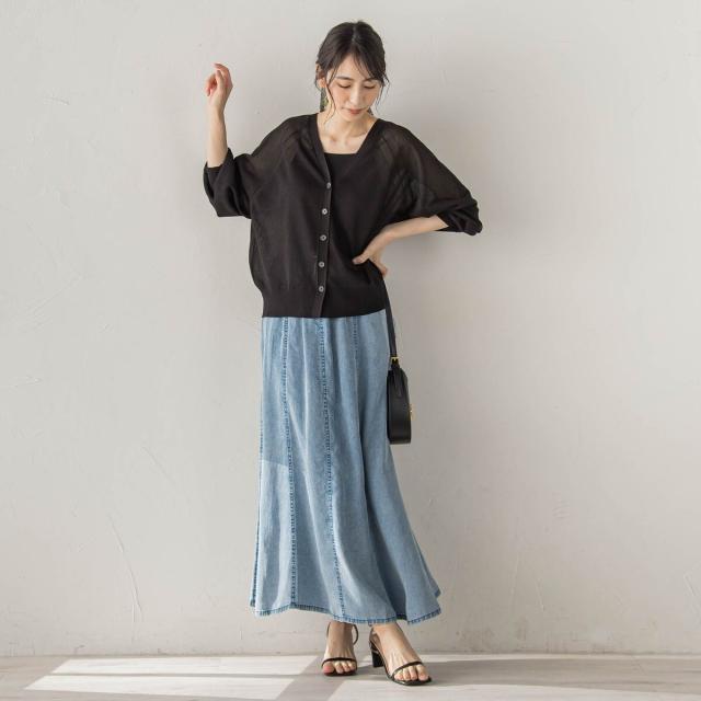 【NEW】ドロワットロートレアモン（Droite lautreamont）/Air DENIM マーメイドスカート_14