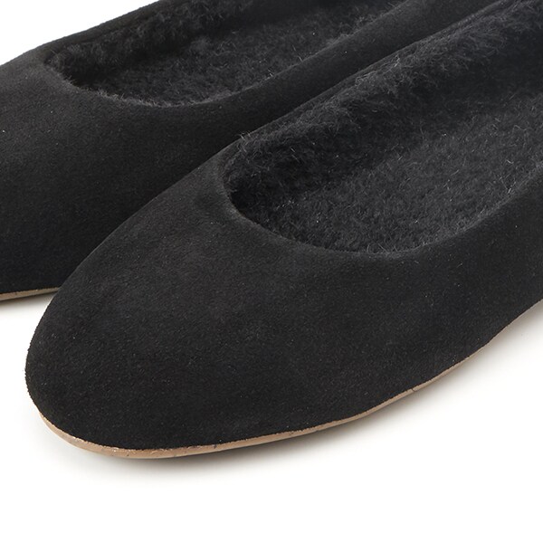 人気】エミュ-オーストラリア スエード バレエシューズ 25cm EMU