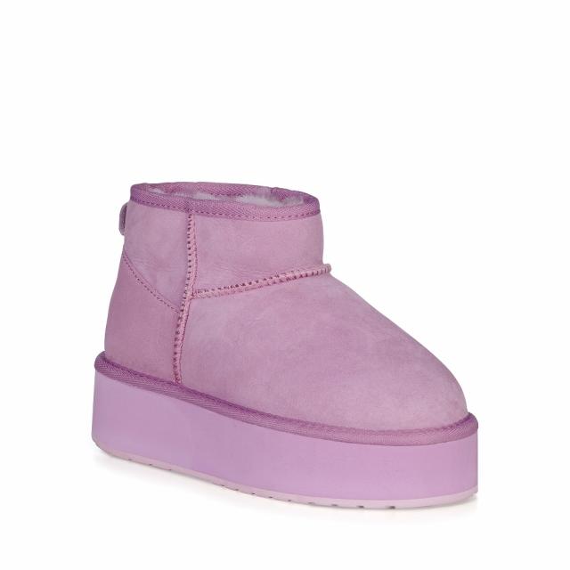 エミュオーストラリア（EMU Australia）/【EMU】エミュ Stinger Micro Flatform 厚底ムートンブーツ