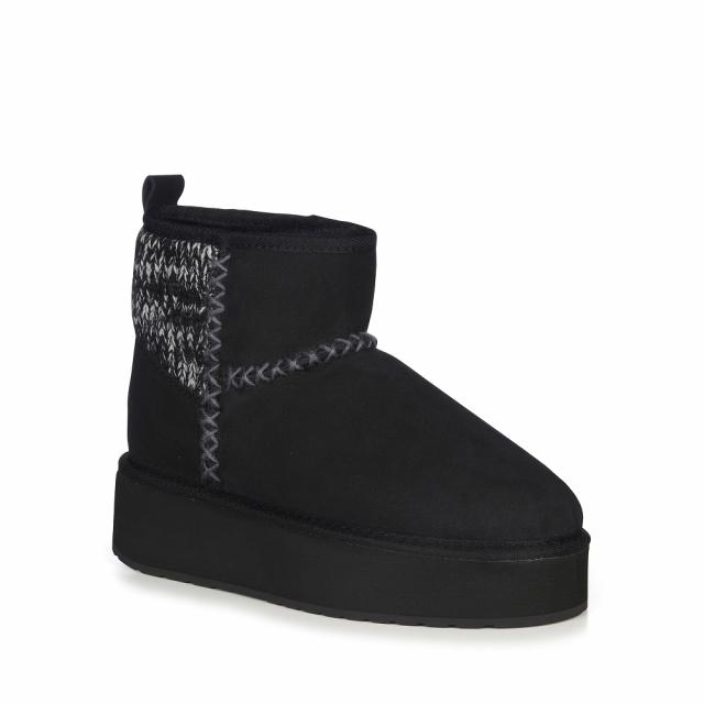 エミュオーストラリア（EMU Australia）/【EMU】エミュ Stinger Knit Flatform 厚底ムートンブーツ