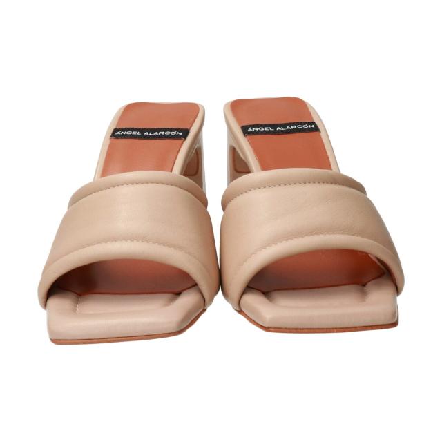 ブリジットバーキンセレクト（Bridget Birkin Select）/ANGEL ALARCON◆8cmヒール◆スクエアトウハイヒールサンダル