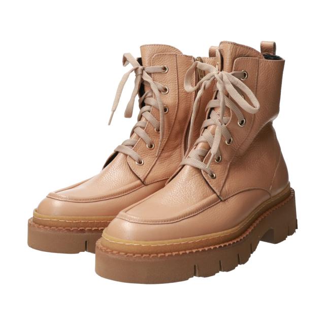 ブリジットバーキンセレクト（Bridget Birkin Select）/LUCA GROSSI◆4cmヒール◆タンクソールUチップレースアップブーツ