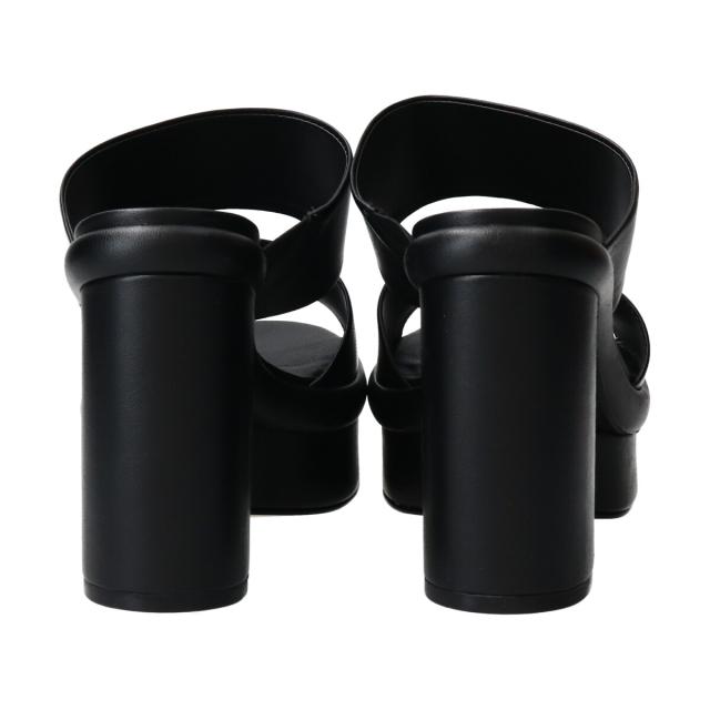 カラーノ（CARRANO）/CARRANO◆11cmヒール◆厚底チャンキーヒールミュールサンダル_13
