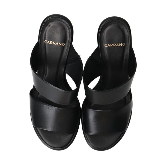 カラーノ（CARRANO）/CARRANO◆11cmヒール◆厚底チャンキーヒールミュールサンダル_14