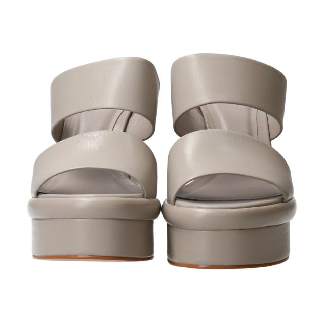 カラーノ（CARRANO）/CARRANO◆11cmヒール◆厚底チャンキーヒールミュールサンダル_3