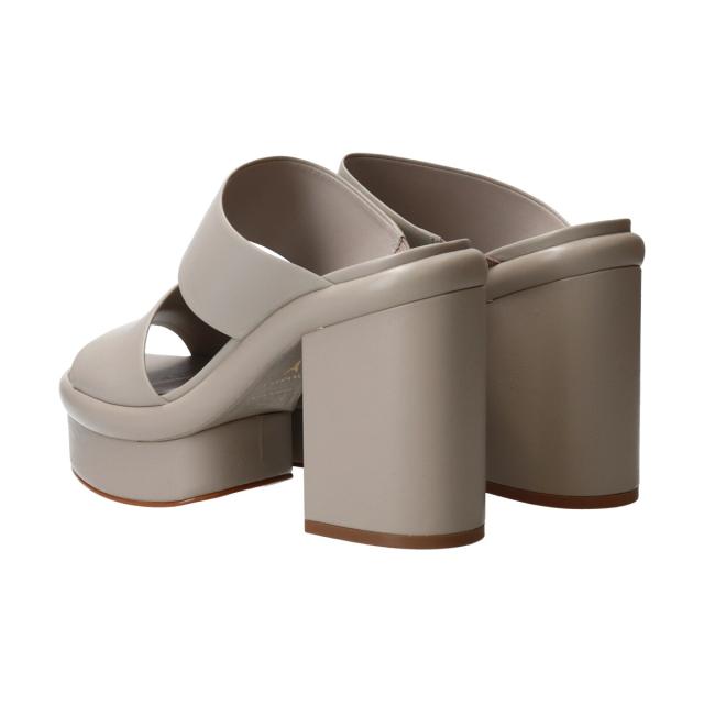 カラーノ（CARRANO）/CARRANO◆11cmヒール◆厚底チャンキーヒールミュールサンダル_5