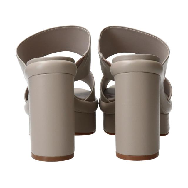 カラーノ（CARRANO）/CARRANO◆11cmヒール◆厚底チャンキーヒールミュールサンダル_6