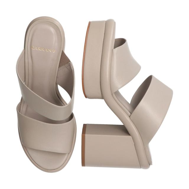 カラーノ（CARRANO）/CARRANO◆11cmヒール◆厚底チャンキーヒールミュールサンダル_8