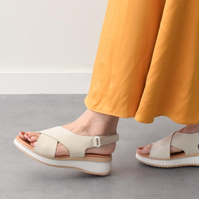 ブリジットバーキンセレクト（Bridget Birkin Select）/Oh my Sandals◆5cmヒール◆クロスベルトウエッジサンダル