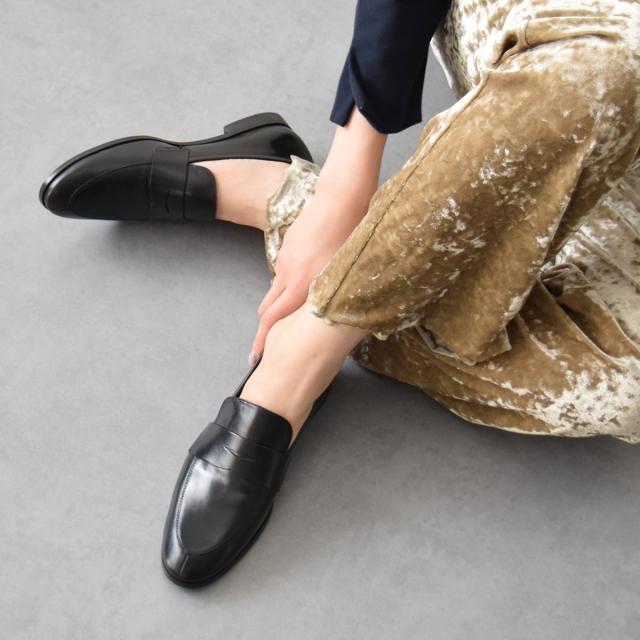 アンヘル アラルコン（ANGEL ALARCON）/ANGEL ALARCON◆2．8cmヒール◆ラウンドトウベーシックローファー