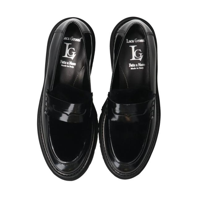 ブリジットバーキンセレクト（Bridget Birkin Select）/LUCA GROSSI◆4．5cmヒール◆コンビネーションタンクソールローファーの通販は