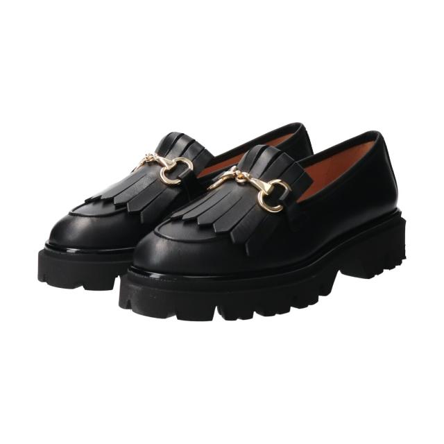 ブリジットバーキンセレクト（Bridget Birkin Select）/INTER−CHAUSSURES◆4cmヒール◆ラウンドトウキルトビットローファーの通販は 18,549円