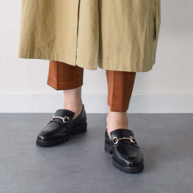 ブリジットバーキンセレクト（Bridget Birkin Select）/PASCUCCI◆2．8cmヒール◆ラウンドトウベーシックビットローファー