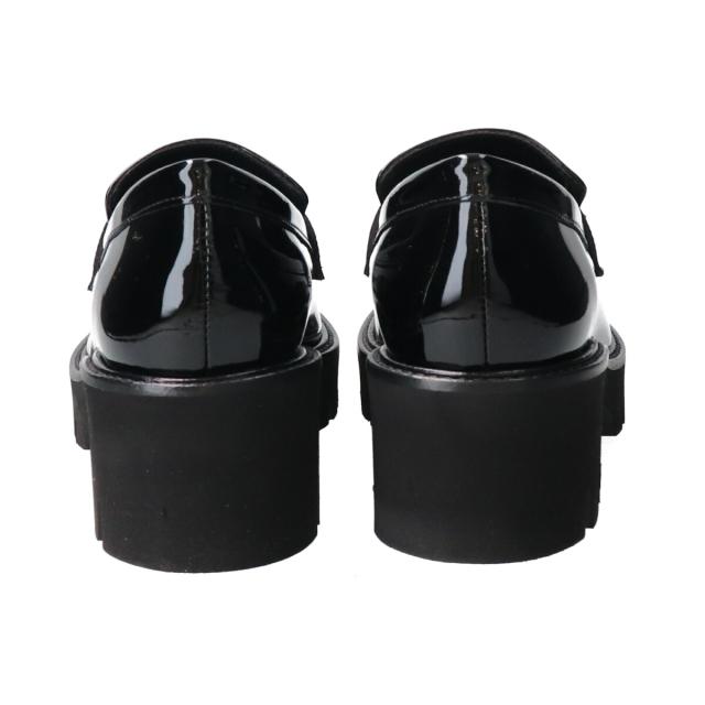 パスクッチ（PASCUCCI）/PASCUCCI◆5．5cmヒール◆チェーンビットタンクソールローファー_10