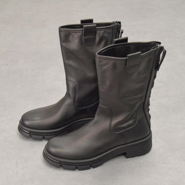 ブリジットバーキンセレクト（Bridget Birkin Select）/ELENA◆5．7cmヒール◆バックジップトラックソールショートブーツの通販は