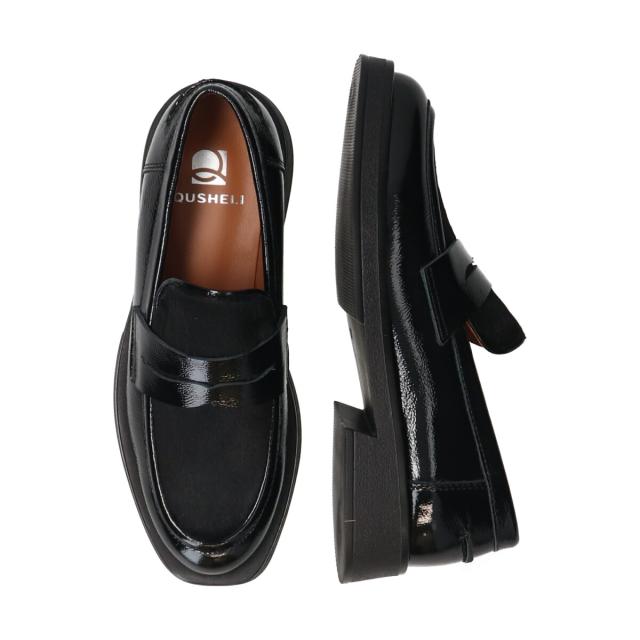 ブリジットバーキンセレクト（Bridget Birkin Select）/QUSHELI◆3．3cmヒール◆異素材コンビローファー ブリジットバーキンセレクト（Bridget Birkin Select）/QUSHELI◇3