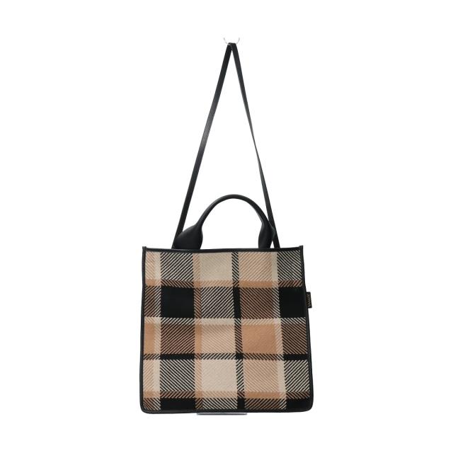ブリジットバーキンセレクト（Bridget Birkin Select）/arron◆レザーハンドルチェック柄バッグ_2