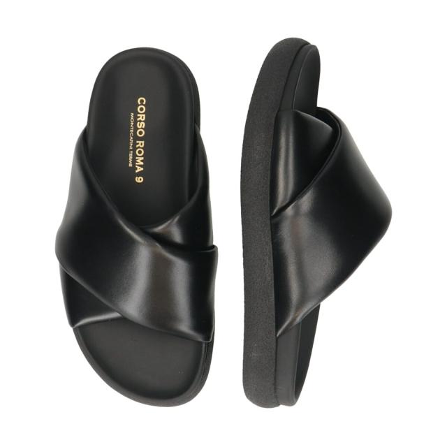 コルソローマ（CORSO ROMA 9）/CORSO ROMA 9◆1．9cmヒール◆クロスベルトフットベッドサンダル_18