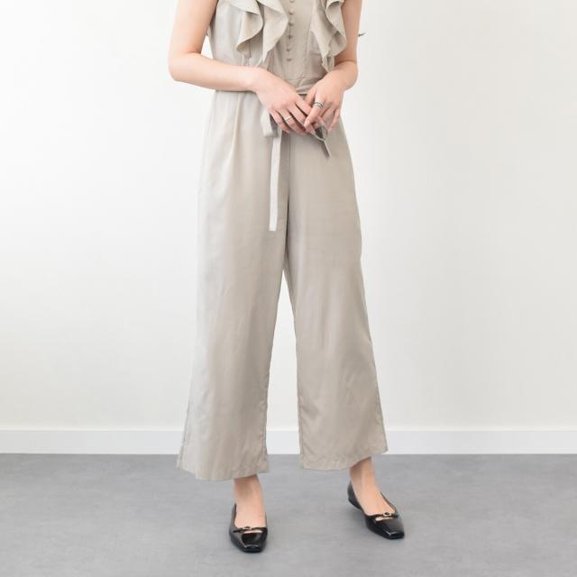 インターショシュール（INTER−CHAUSSURES）/INTER−CHAUSSURES◆1cmヒール◆スクエアトウバックルサケットバレエ_7