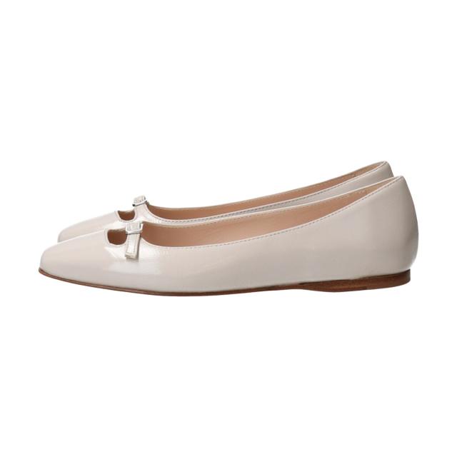 インターショシュール（INTER−CHAUSSURES）/INTER−CHAUSSURES◆1cmヒール◆スクエアトウバックルサケットバレエ_18