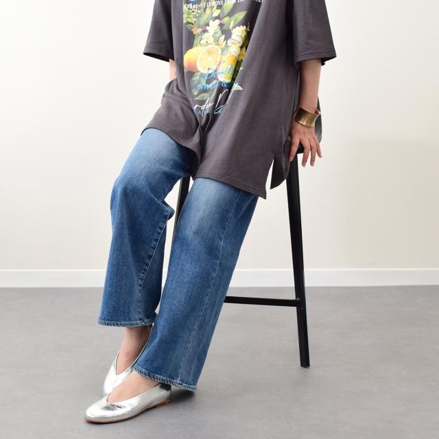 インターショシュール（INTER−CHAUSSURES）/INTER−CHAUSSURES◆1cmヒール◆ラウンドトウサケットバレエシューズ_4