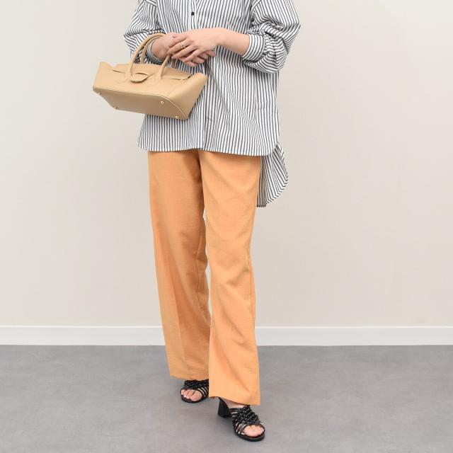 インターショシュール（INTER−CHAUSSURES）/INTER−CHAUSSURES◆5．5cmヒール◆ラウンドトウフレアヒールノットサンダル_8