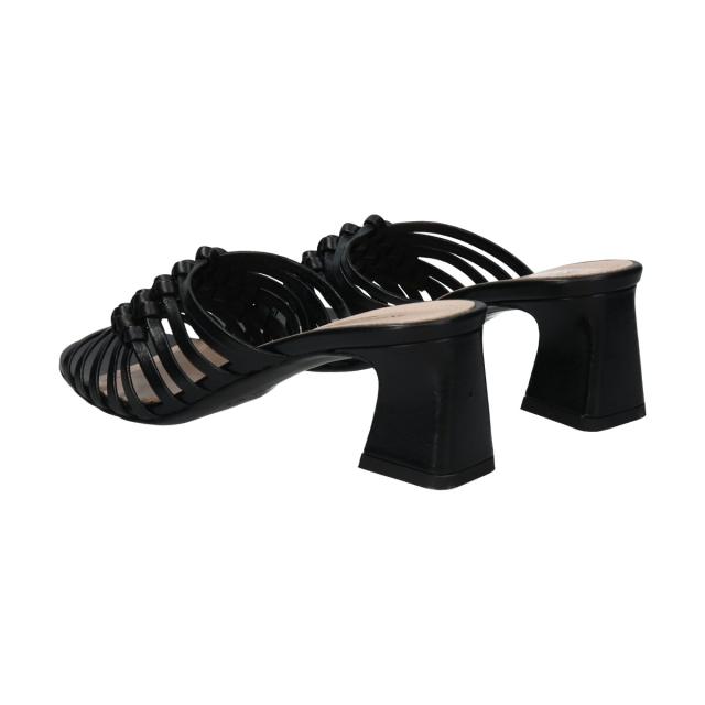 インターショシュール（INTER−CHAUSSURES）/INTER−CHAUSSURES◆5．5cmヒール◆ラウンドトウフレアヒールノットサンダル_18