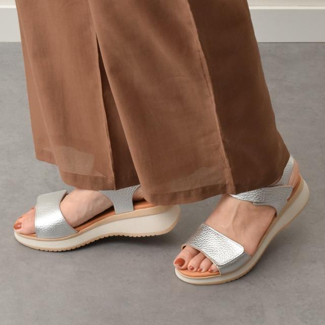 オー マイ サンダルズ（Oh my Sandals）/Oh my Sandals◆5cmヒール◆ベルクロローヒールサンダル
