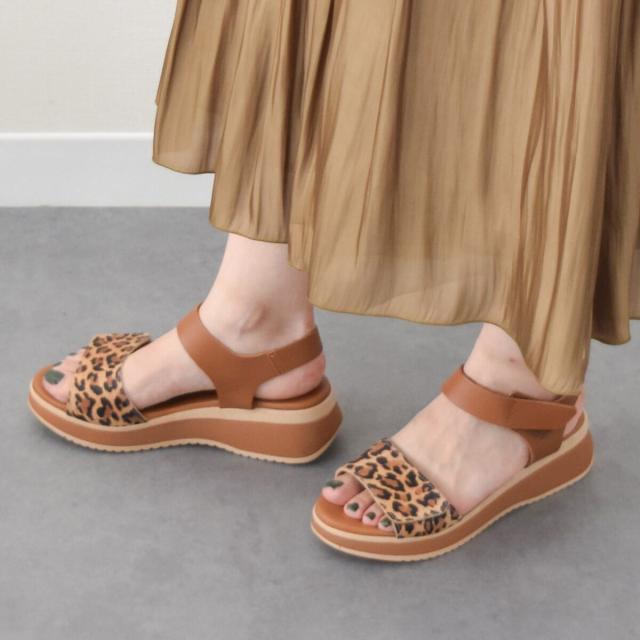 オー マイ サンダルズ（Oh my Sandals）/Oh my Sandals◆5cmヒール◆ベルクロローヒールサンダル_4