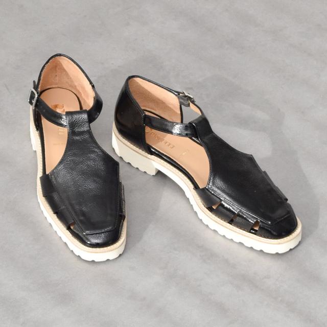 パスクッチ（PASCUCCI）/PASCUCCI◆3．2cmヒール◆ソフトスクエアトウグルカシューズ_1