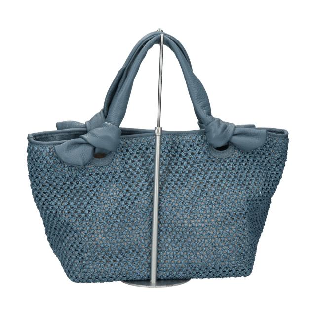 アルマトヌッティ（ALMA TONUTTI）/Alma tonutti◆レザーハンドルメッシュバッグ_8