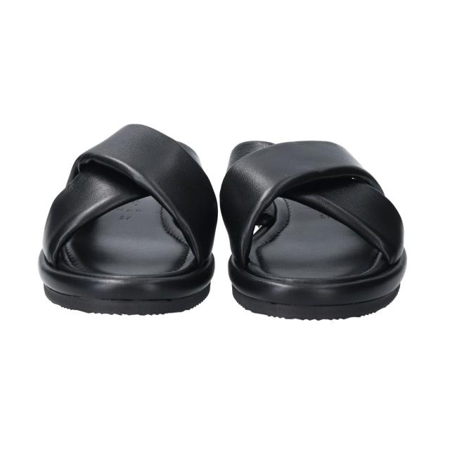 ブリジットバーキンセレクト（Bridget Birkin Select）/L’Artigiano del cuoio◆1．5cmヒール◆クロスベルトフラットサンダル その他サンダル