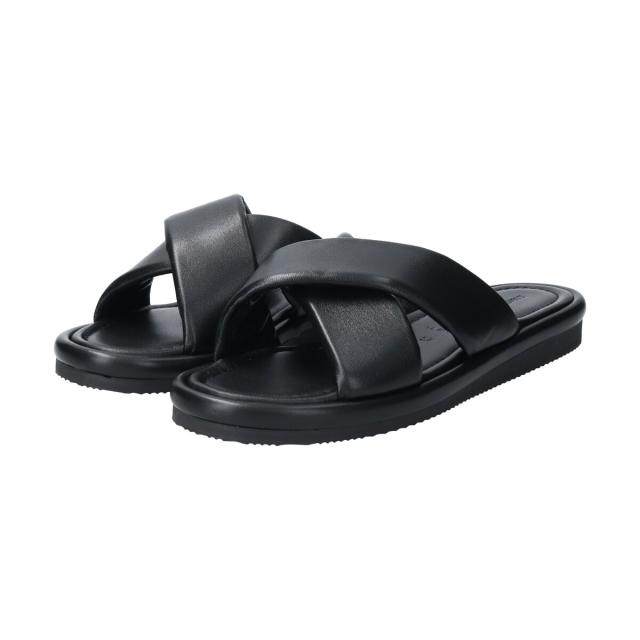 ブリジットバーキンセレクト（Bridget Birkin Select）/L’Artigiano del cuoio◆1．5cmヒール◆クロスベルトフラットサンダル その他サンダル