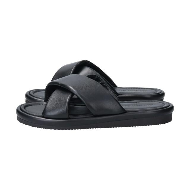 ブリジットバーキンセレクト（Bridget Birkin Select）/L’Artigiano del cuoio◆1．5cmヒール◆クロスベルトフラットサンダル その他サンダル