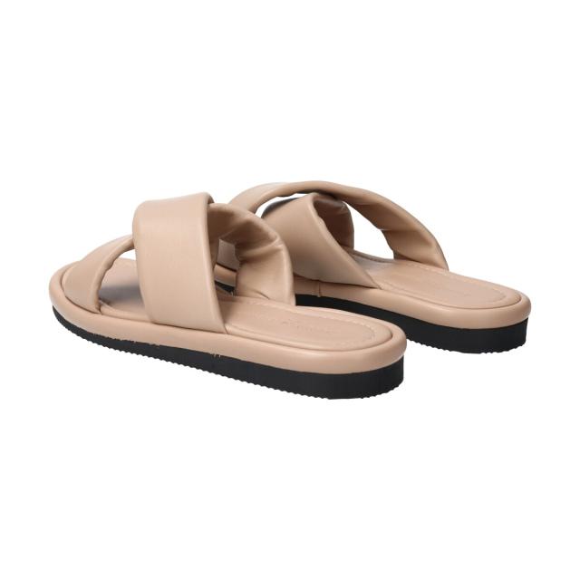 ブリジットバーキンセレクト（Bridget Birkin Select）/L’Artigiano del cuoio◆1．5cmヒール◆クロスベルトフラットサンダル その他サンダル