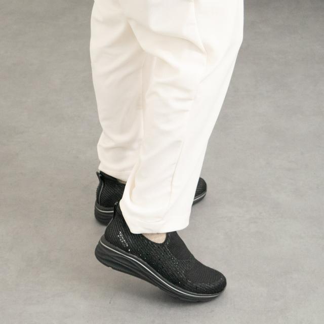 タマリス（TAMARIS）/Tamaris◆5cmヒール◆ラインストーンスリッポンスニーカー タマリス（TAMARIS）/Tamaris◇5cmヒール◇ラインストーンスリッポン